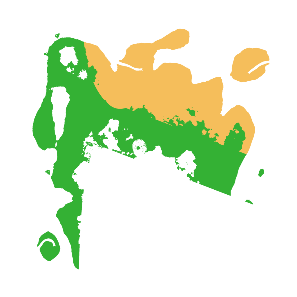 Biome Rust Map: Procedural Map, Size: 3000, Seed: 1154199394