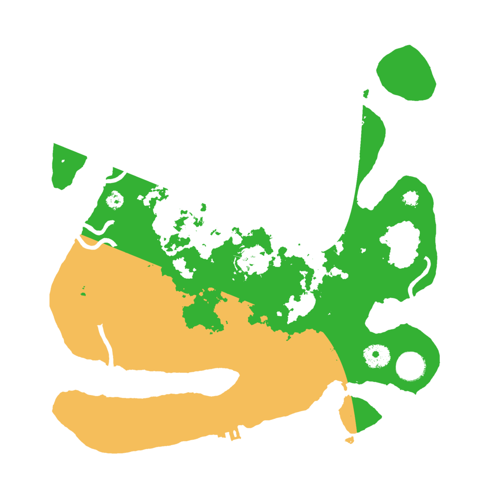 Biome Rust Map: Procedural Map, Size: 3000, Seed: 81837