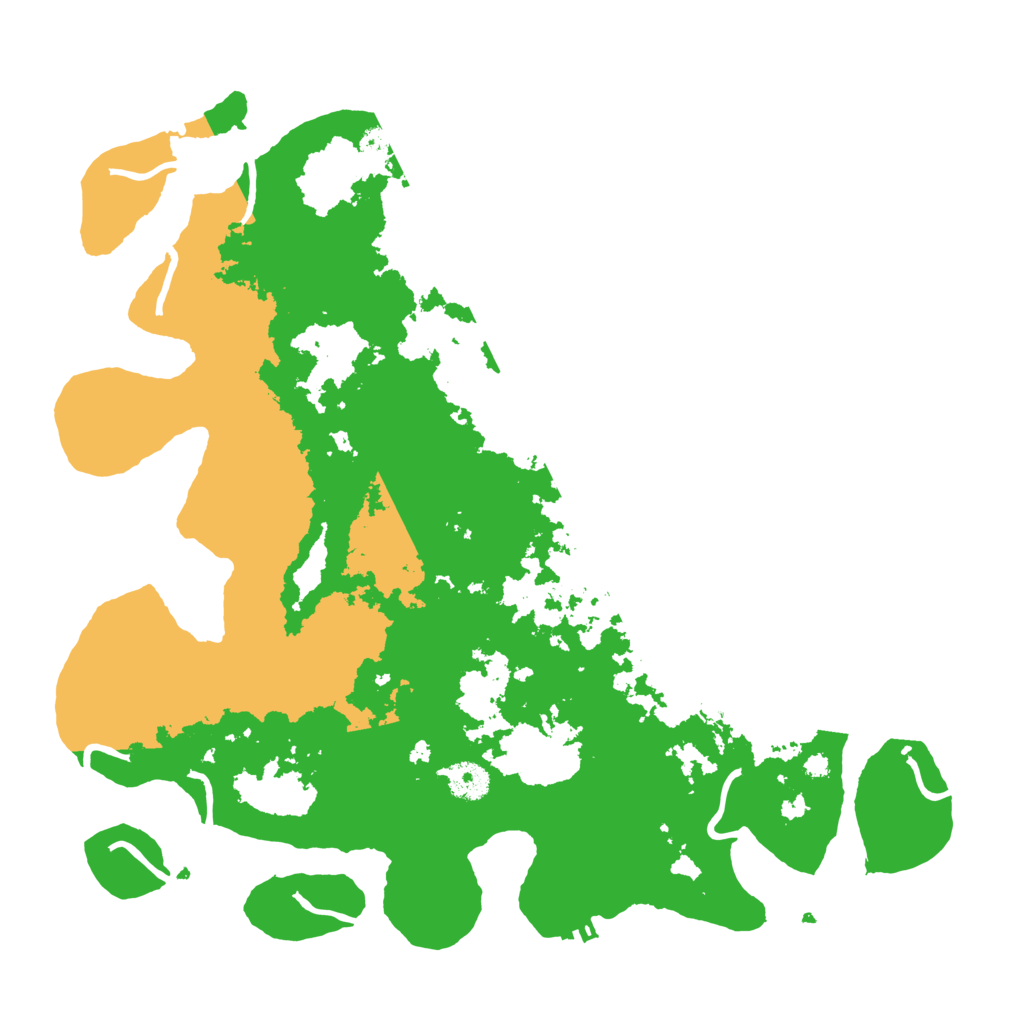 Biome Rust Map: Procedural Map, Size: 3850, Seed: 619214323