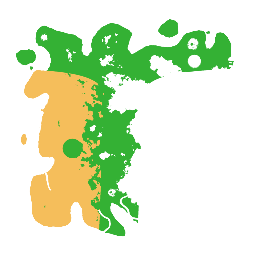 Biome Rust Map: Procedural Map, Size: 3500, Seed: 123348114
