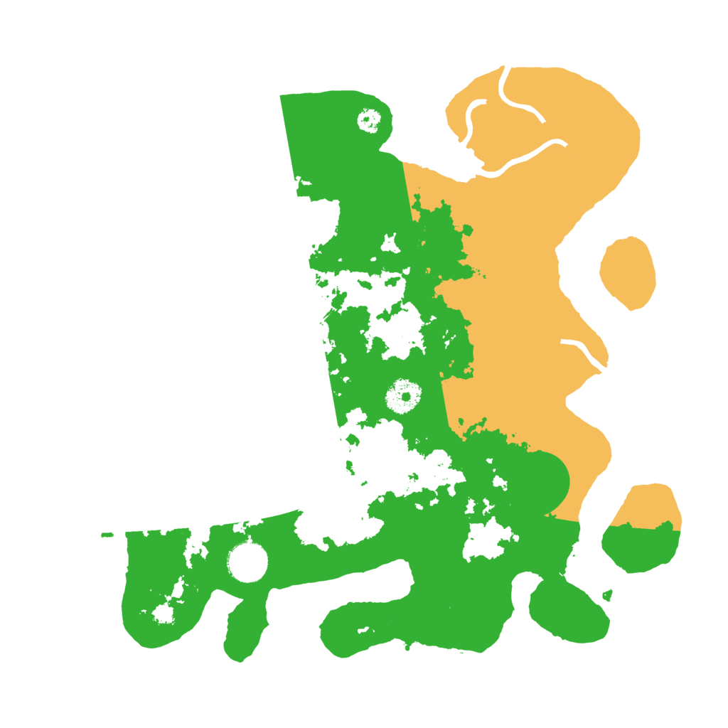 Biome Rust Map: Procedural Map, Size: 3200, Seed: 866305537