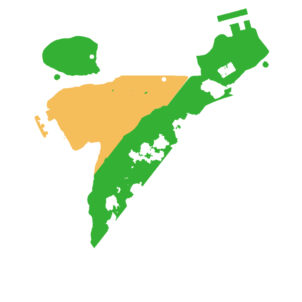 Biome Rust Map: Procedural Map, Size: 2000, Seed: 1177277850