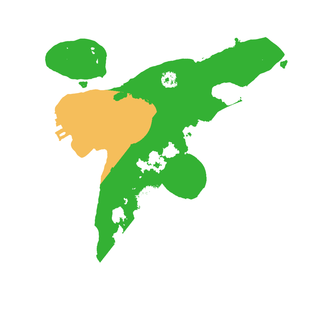 Biome Rust Map: Procedural Map, Size: 2000, Seed: 1177277850