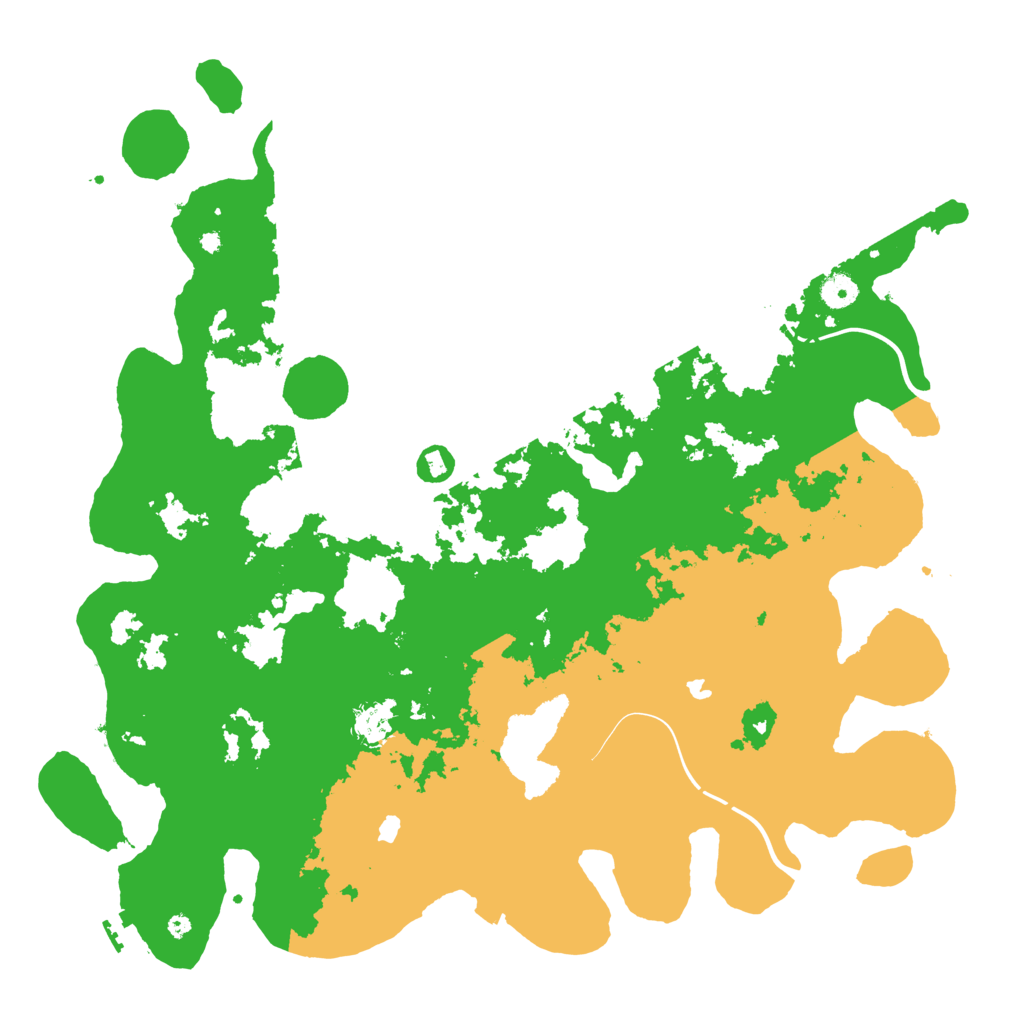 Biome Rust Map: Procedural Map, Size: 4500, Seed: 1689415893