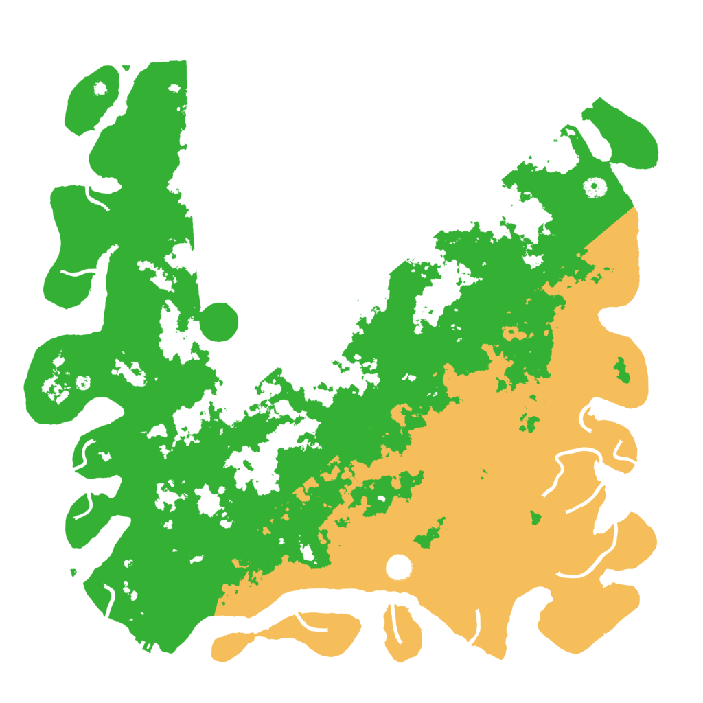 Biome Rust Map: Procedural Map, Size: 4800, Seed: 1028398004