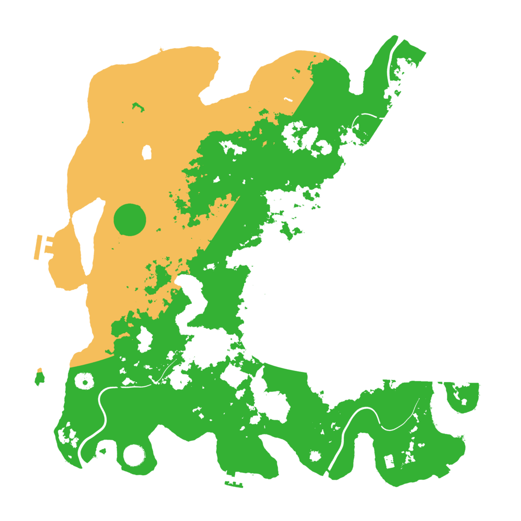 Biome Rust Map: Procedural Map, Size: 4250, Seed: 114626958