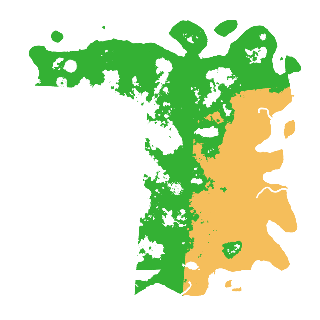 Biome Rust Map: Procedural Map, Size: 4500, Seed: 18779