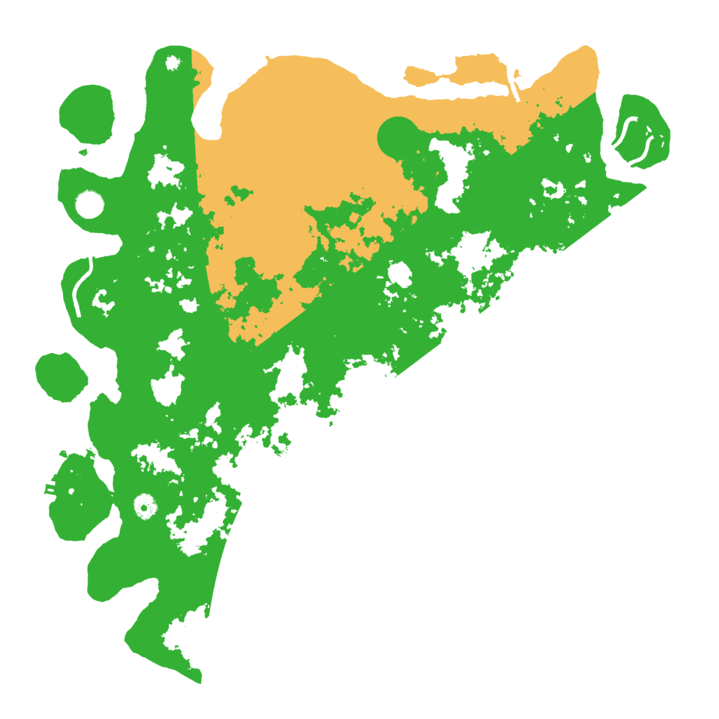 Biome Rust Map: Procedural Map, Size: 4500, Seed: 1585473500