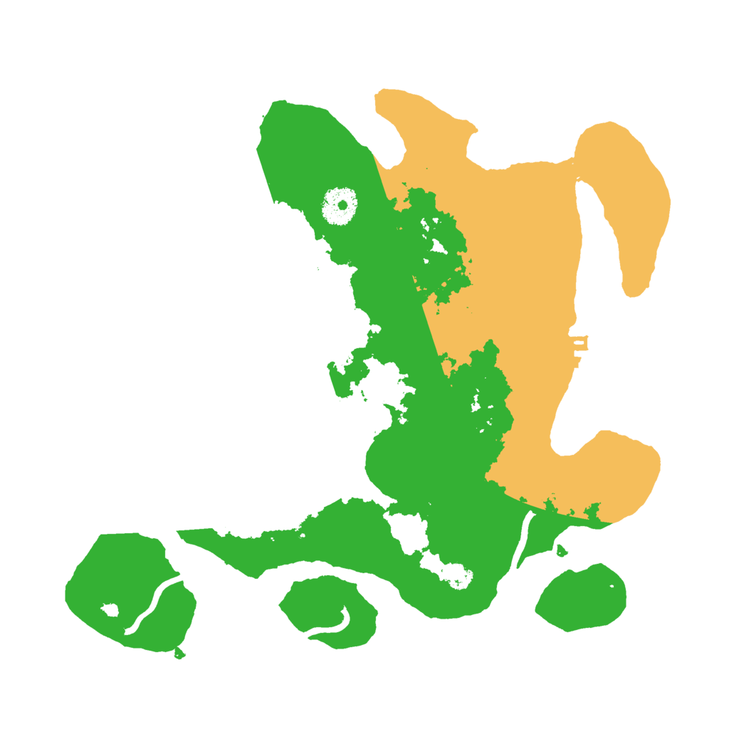 Biome Rust Map: Procedural Map, Size: 3000, Seed: 87214