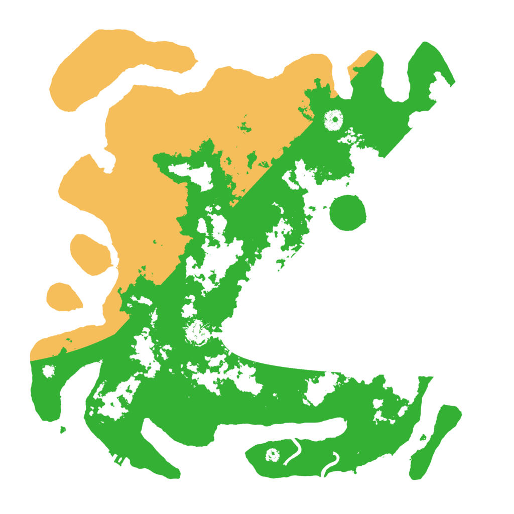 Biome Rust Map: Procedural Map, Size: 3800, Seed: 2835273