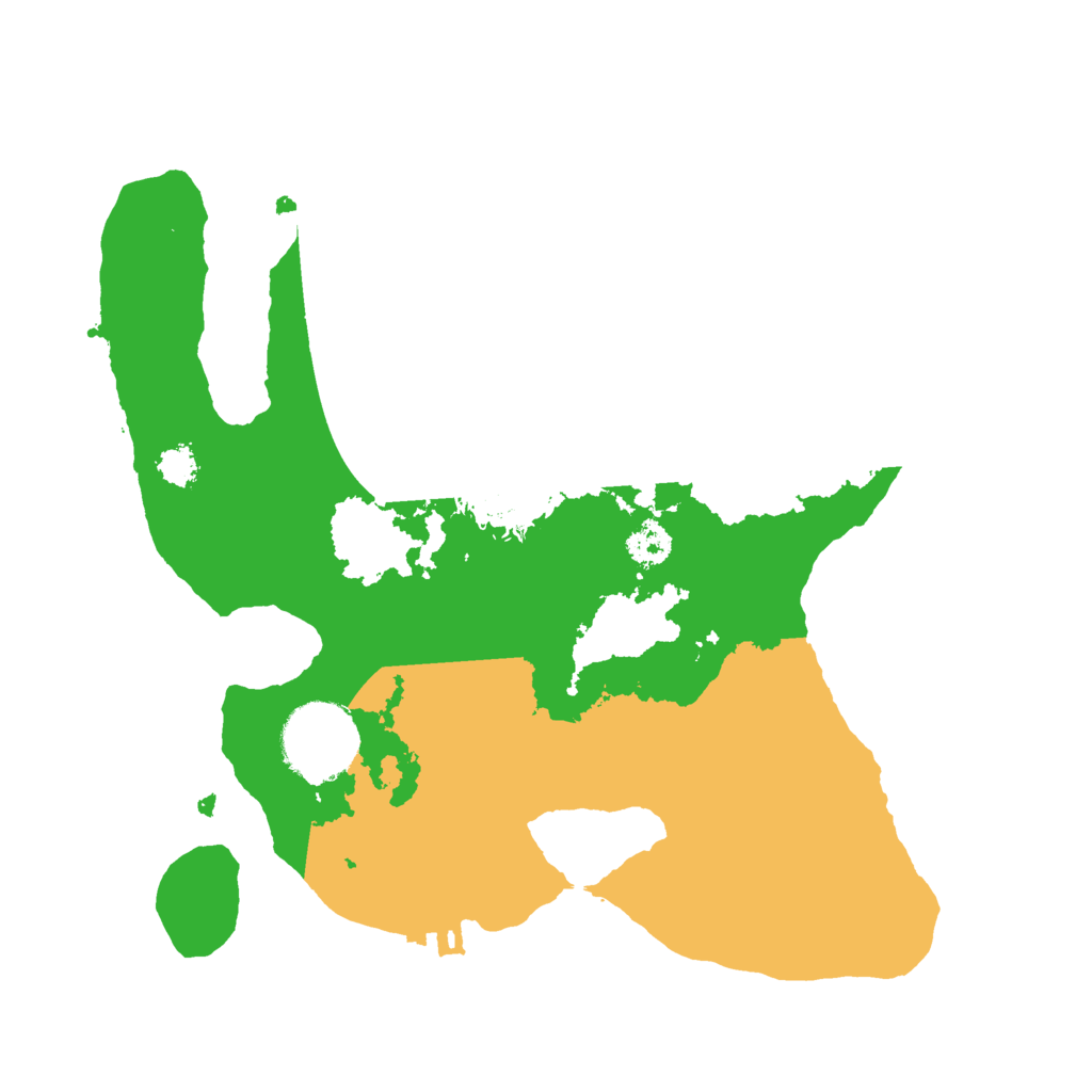 Biome Rust Map: Procedural Map, Size: 2550, Seed: 1928905409