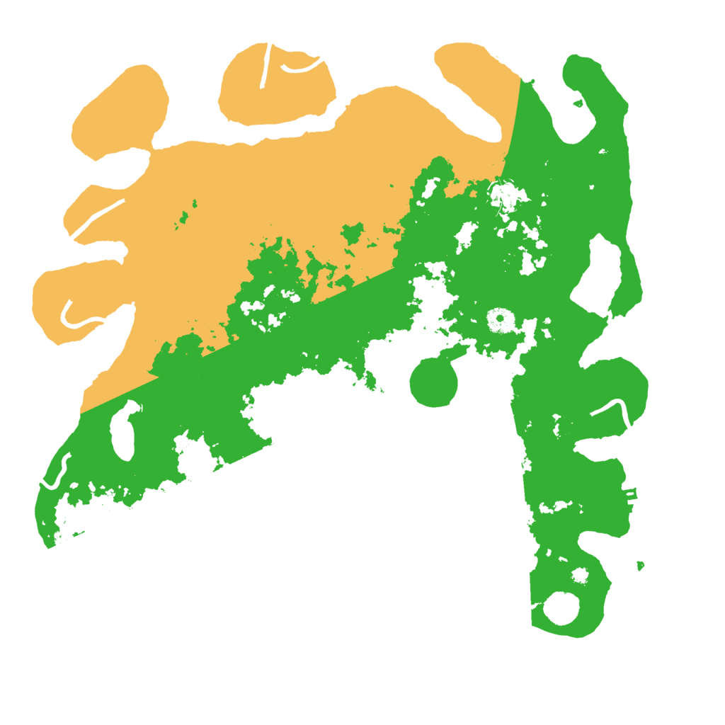 Biome Rust Map: Procedural Map, Size: 4000, Seed: 89163