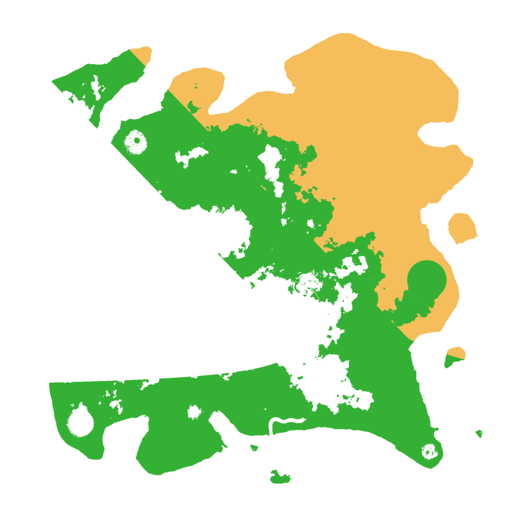 Biome Rust Map: Procedural Map, Size: 3500, Seed: 1269331976
