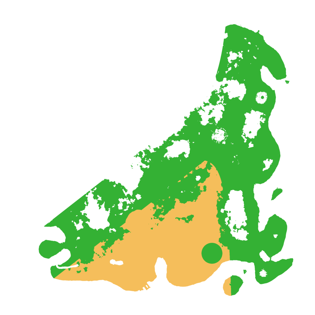 Biome Rust Map: Procedural Map, Size: 4000, Seed: 5225