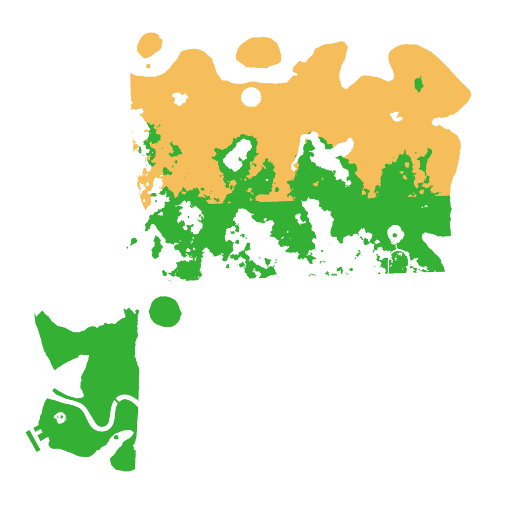Biome Rust Map: Procedural Map, Size: 4500, Seed: 9871562
