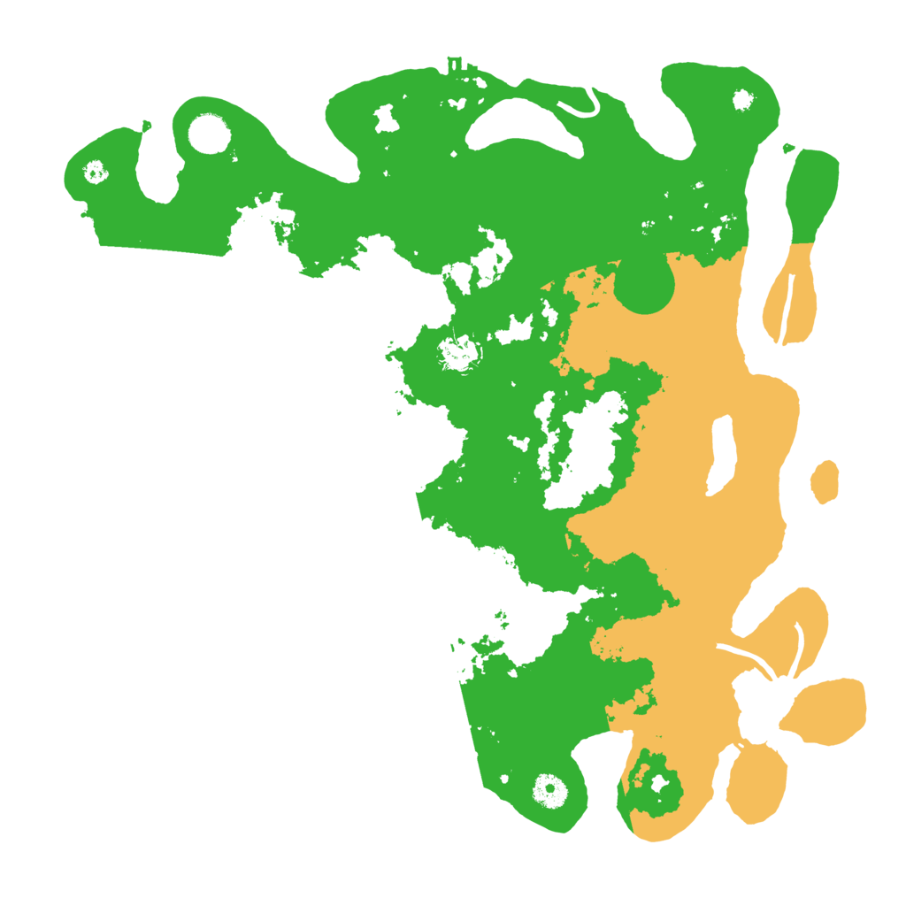 Biome Rust Map: Procedural Map, Size: 4000, Seed: 264635
