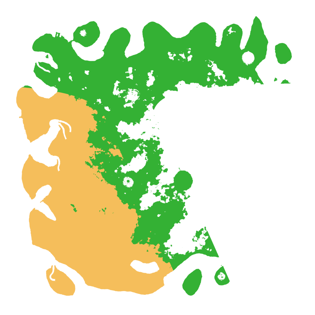 Biome Rust Map: Procedural Map, Size: 4500, Seed: 929605480