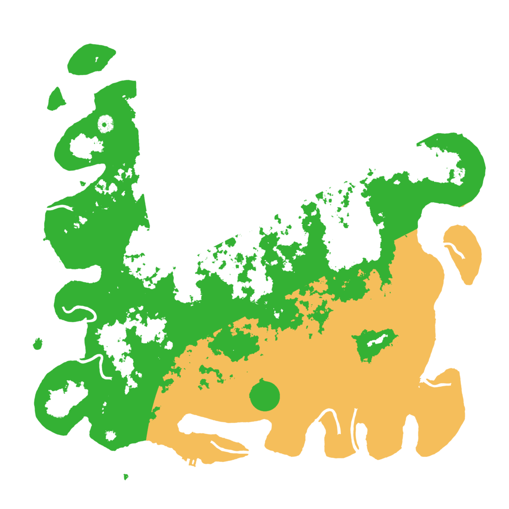 Biome Rust Map: Procedural Map, Size: 4500, Seed: 1786304208