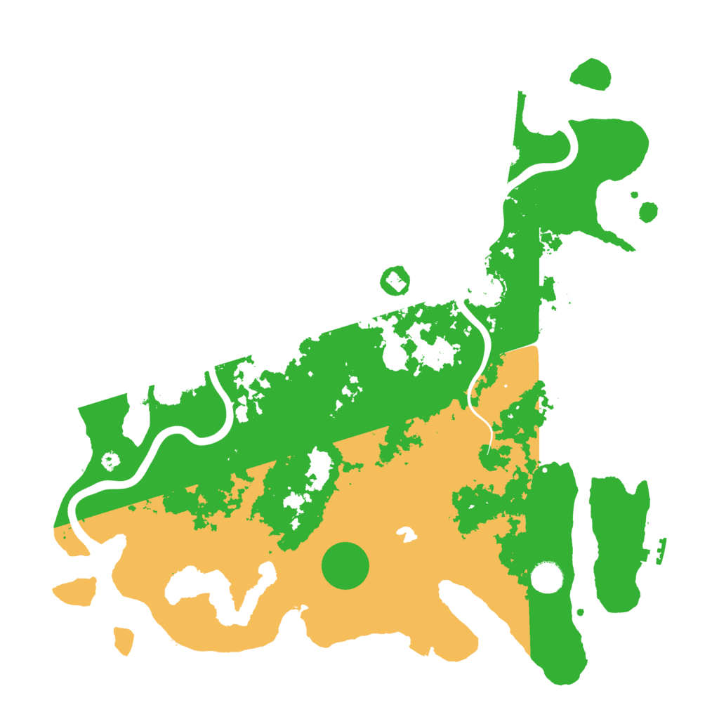 Biome Rust Map: Procedural Map, Size: 4000, Seed: 605895