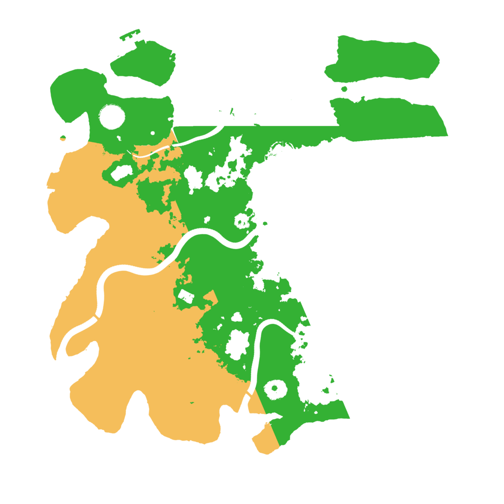 Biome Rust Map: Procedural Map, Size: 3567, Seed: 1289413748