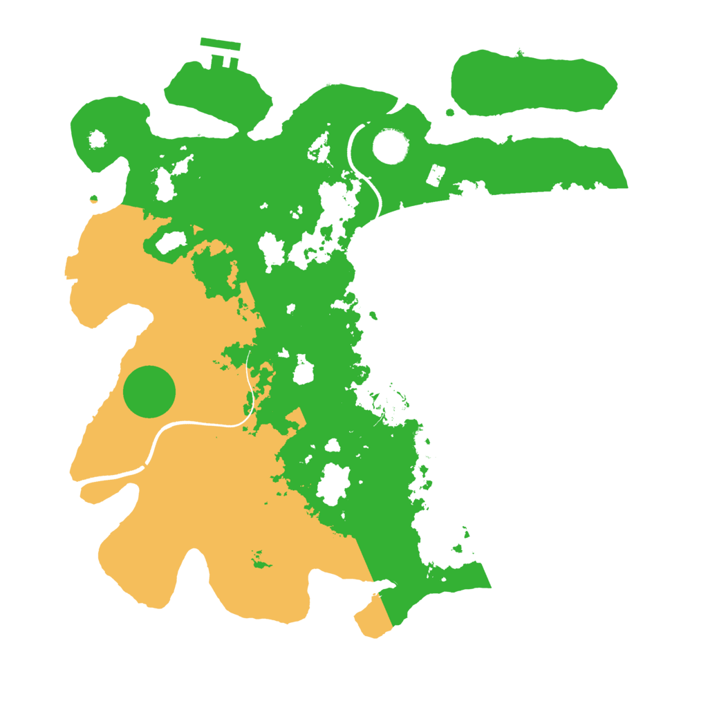 Biome Rust Map: Procedural Map, Size: 3567, Seed: 1289413748