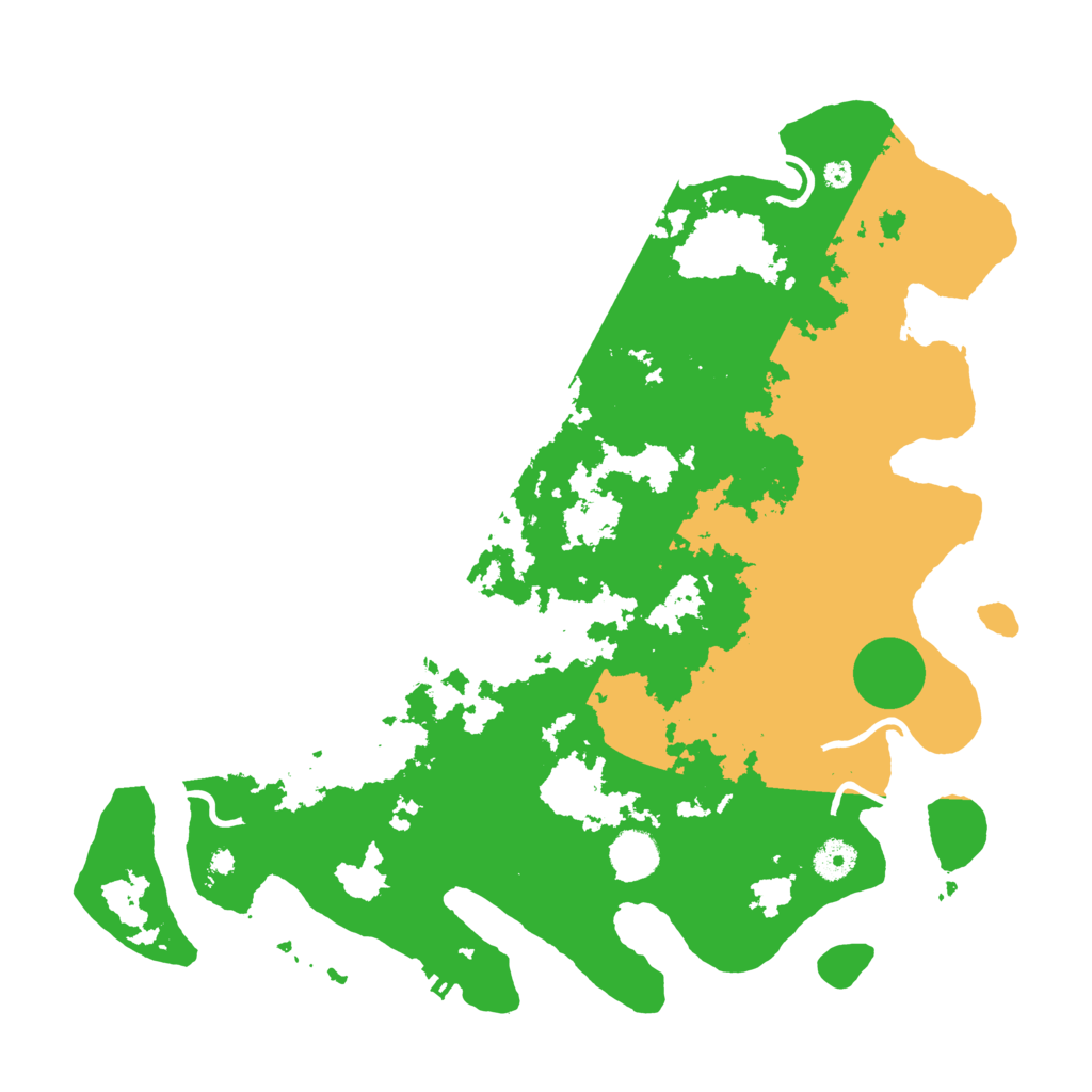 Biome Rust Map: Procedural Map, Size: 4000, Seed: 385452