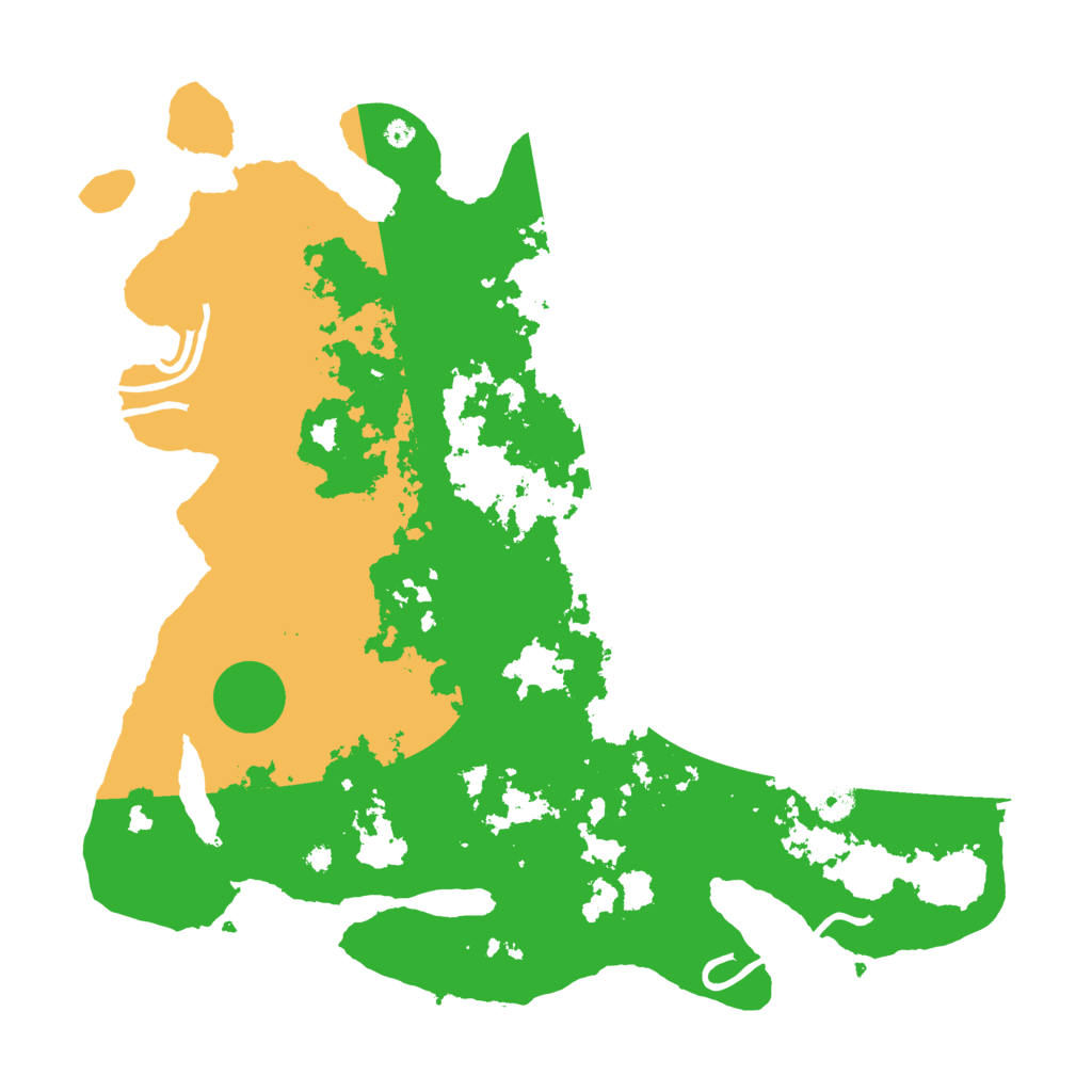 Biome Rust Map: Procedural Map, Size: 4000, Seed: 692749