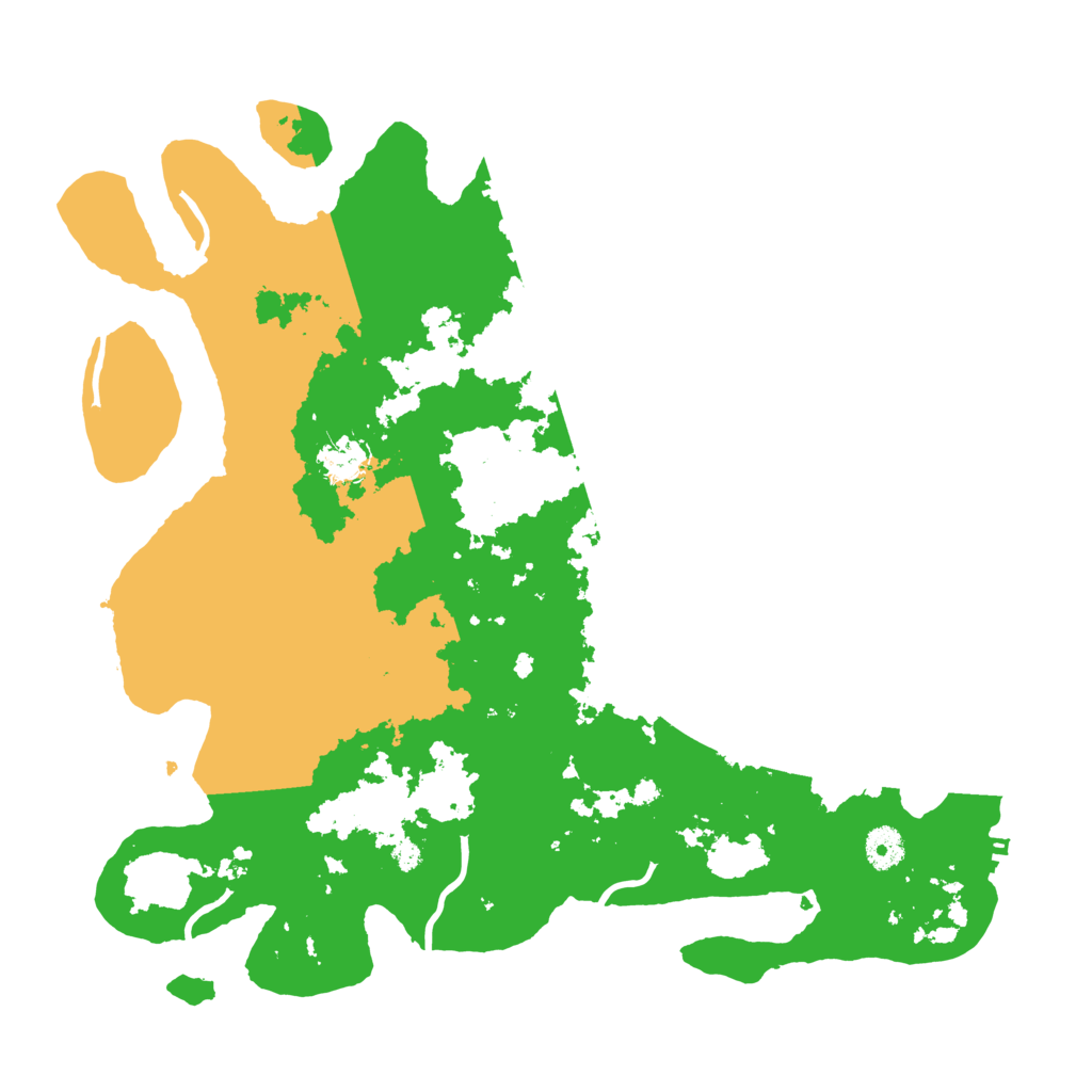 Biome Rust Map: Procedural Map, Size: 4000, Seed: 2140535