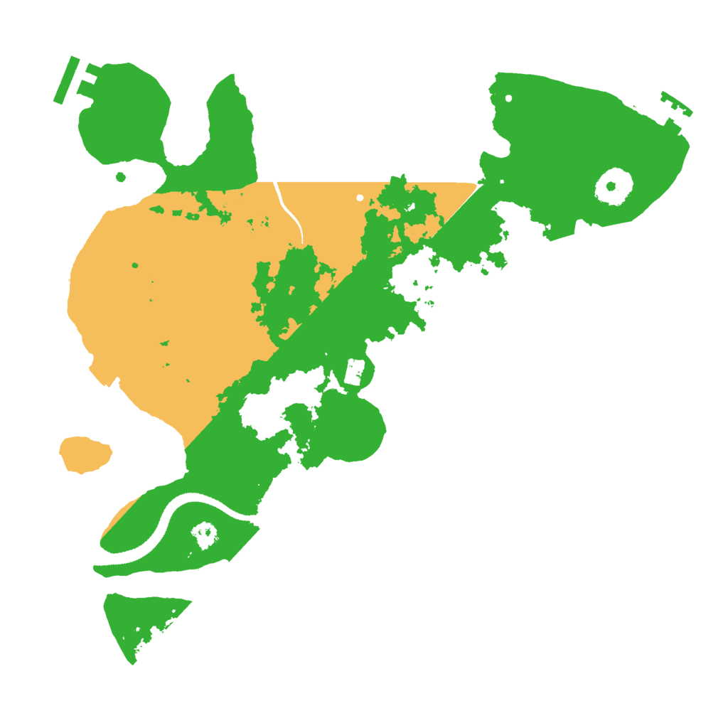 Biome Rust Map: Procedural Map, Size: 3000, Seed: 340953