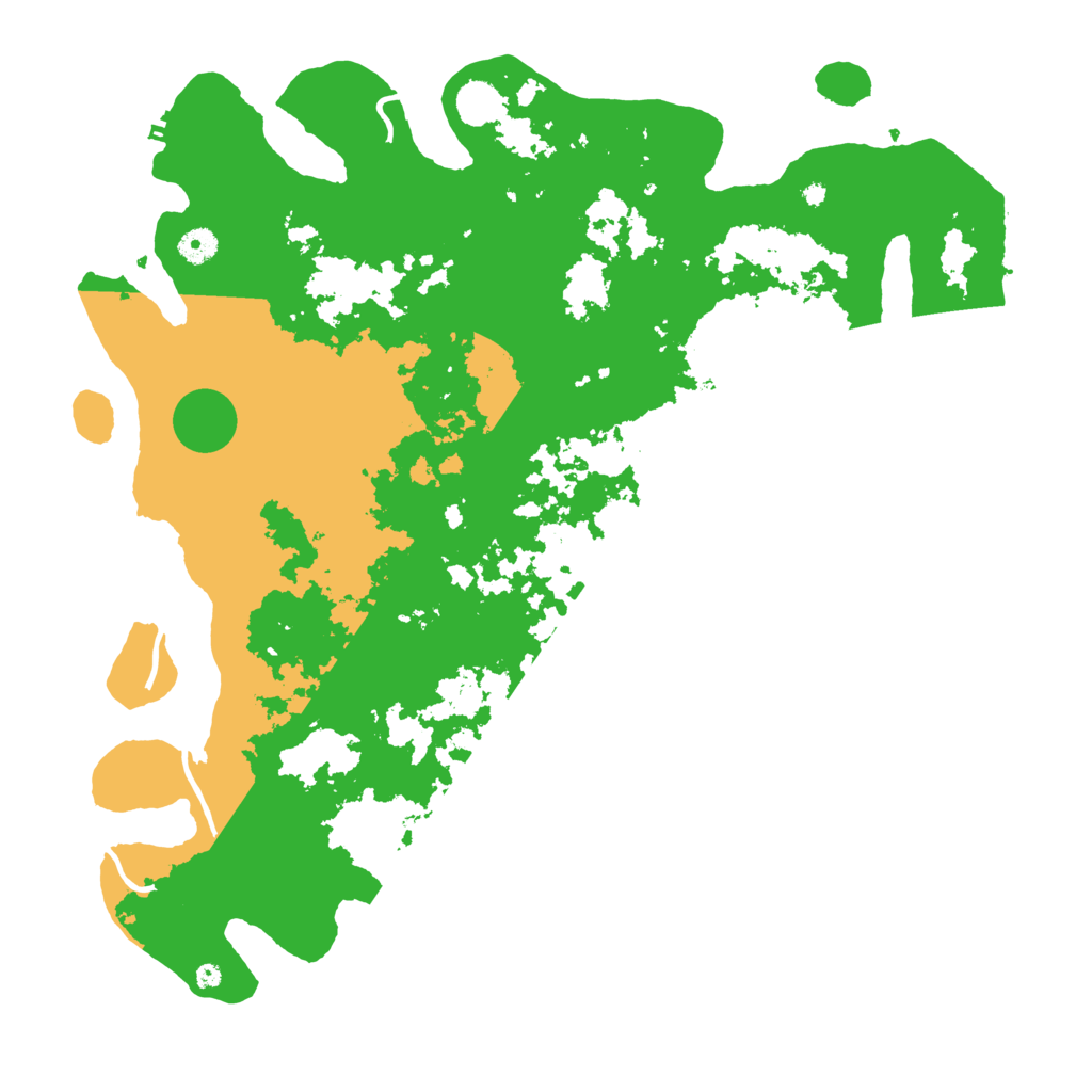 Biome Rust Map: Procedural Map, Size: 4500, Seed: 1029431356