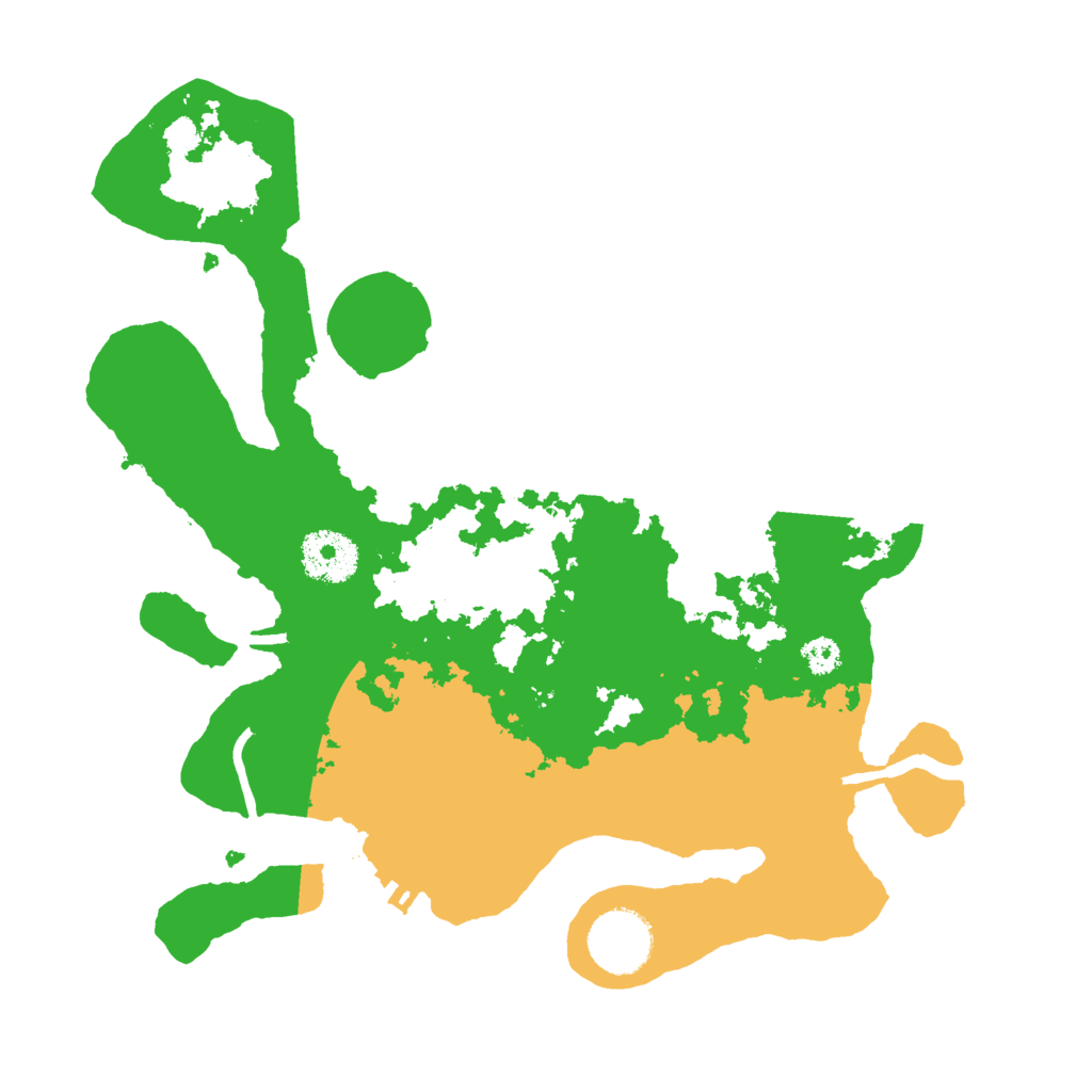 Biome Rust Map: Procedural Map, Size: 3000, Seed: 88888888