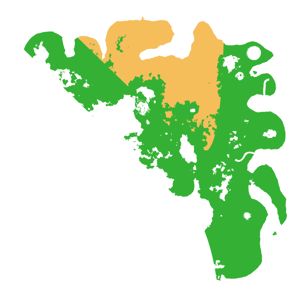 Biome Rust Map: Procedural Map, Size: 3850, Seed: 1294357119