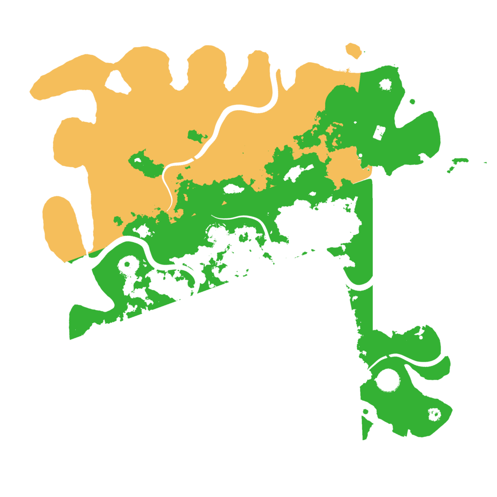 Biome Rust Map: Procedural Map, Size: 3800, Seed: 1706757339