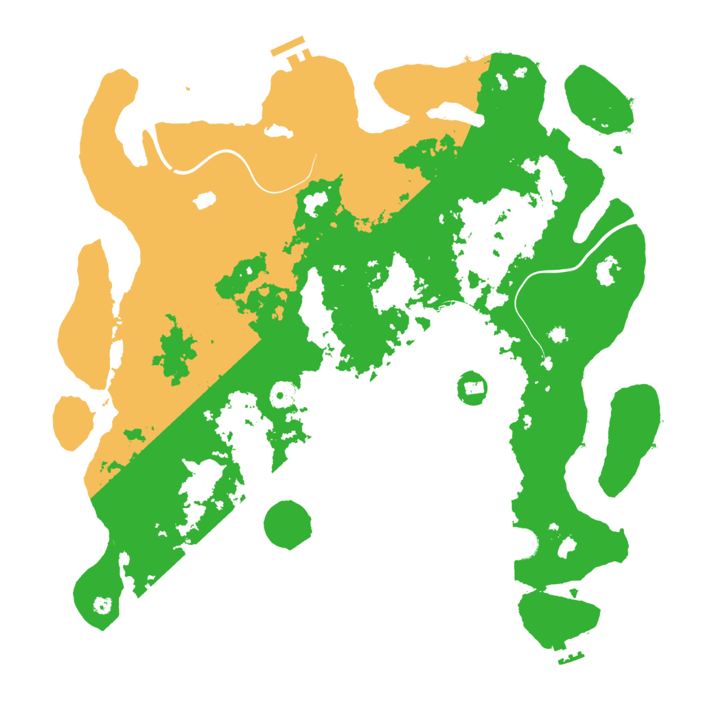 Biome Rust Map: Procedural Map, Size: 4000, Seed: 861083424