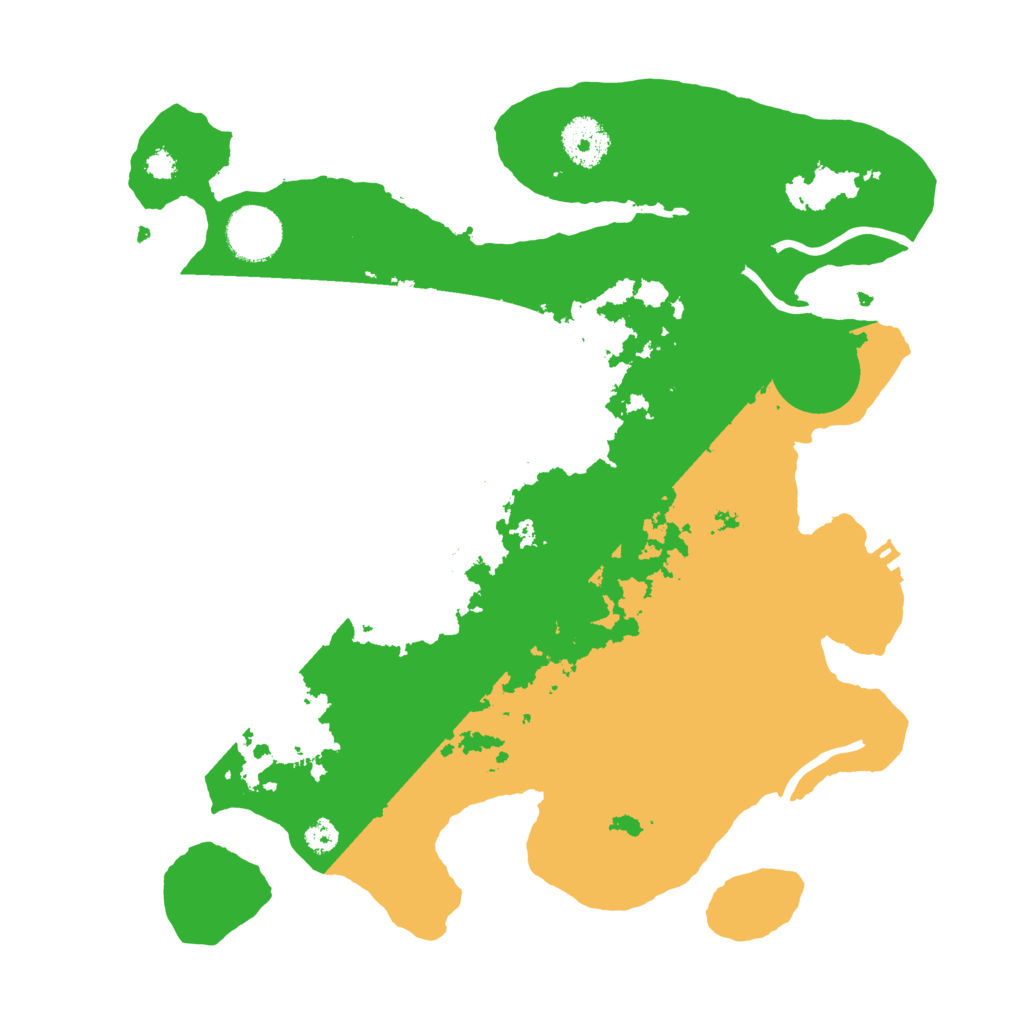 Biome Rust Map: Procedural Map, Size: 3250, Seed: 235739136