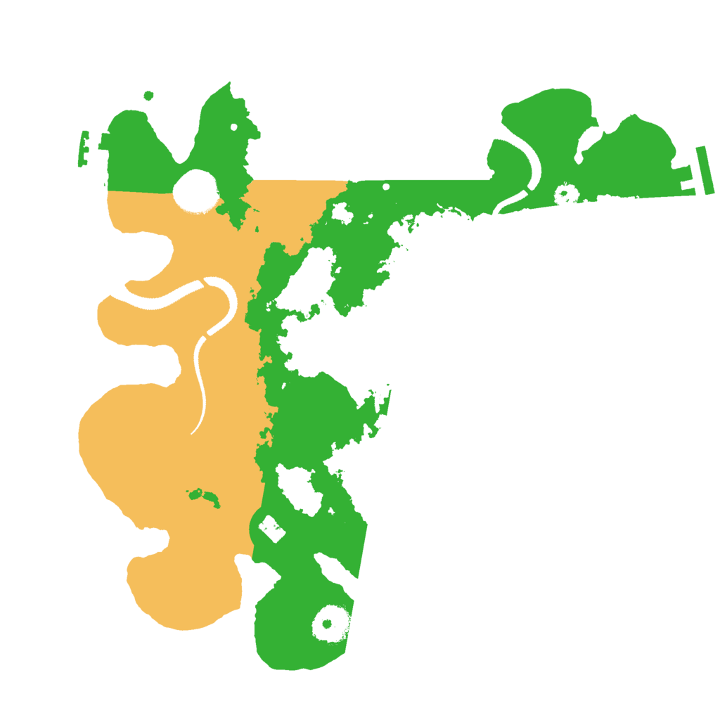 Biome Rust Map: Procedural Map, Size: 3000, Seed: 1365293459