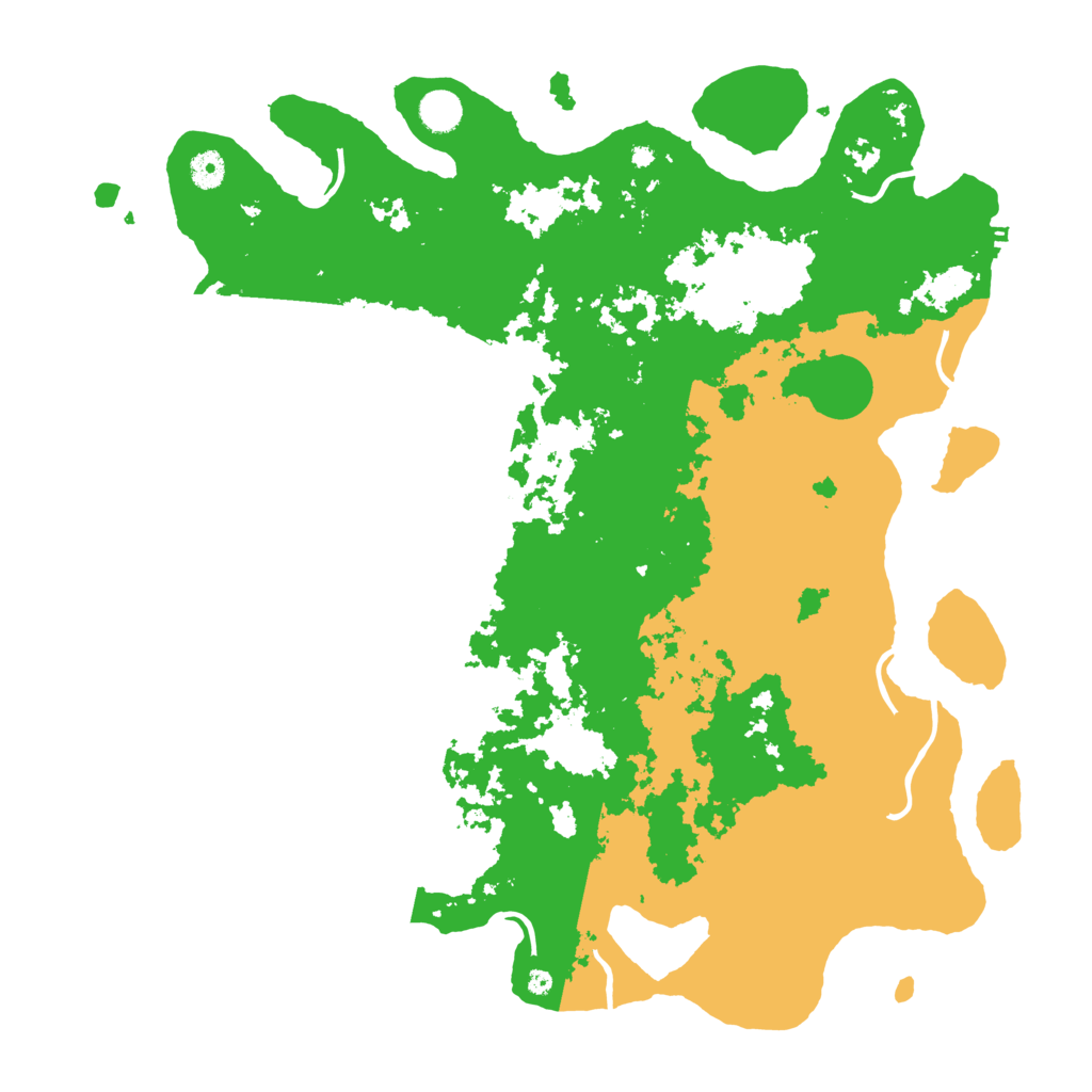 Biome Rust Map: Procedural Map, Size: 4500, Seed: 2091545505