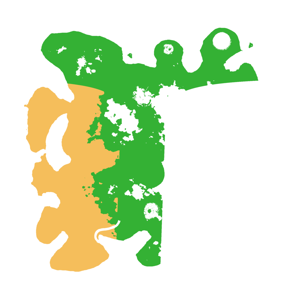 Biome Rust Map: Procedural Map, Size: 3000, Seed: 6961