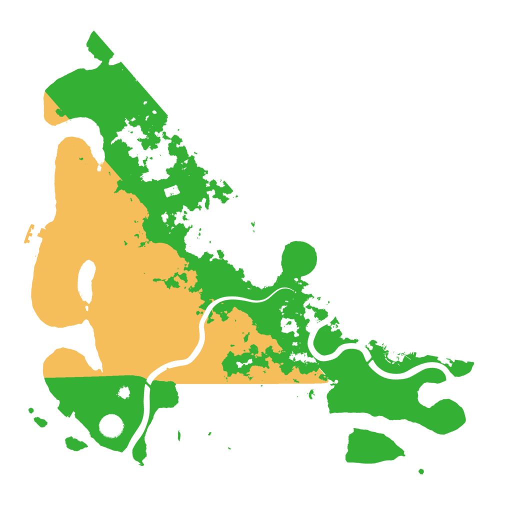 Biome Rust Map: Procedural Map, Size: 3850, Seed: 943924504