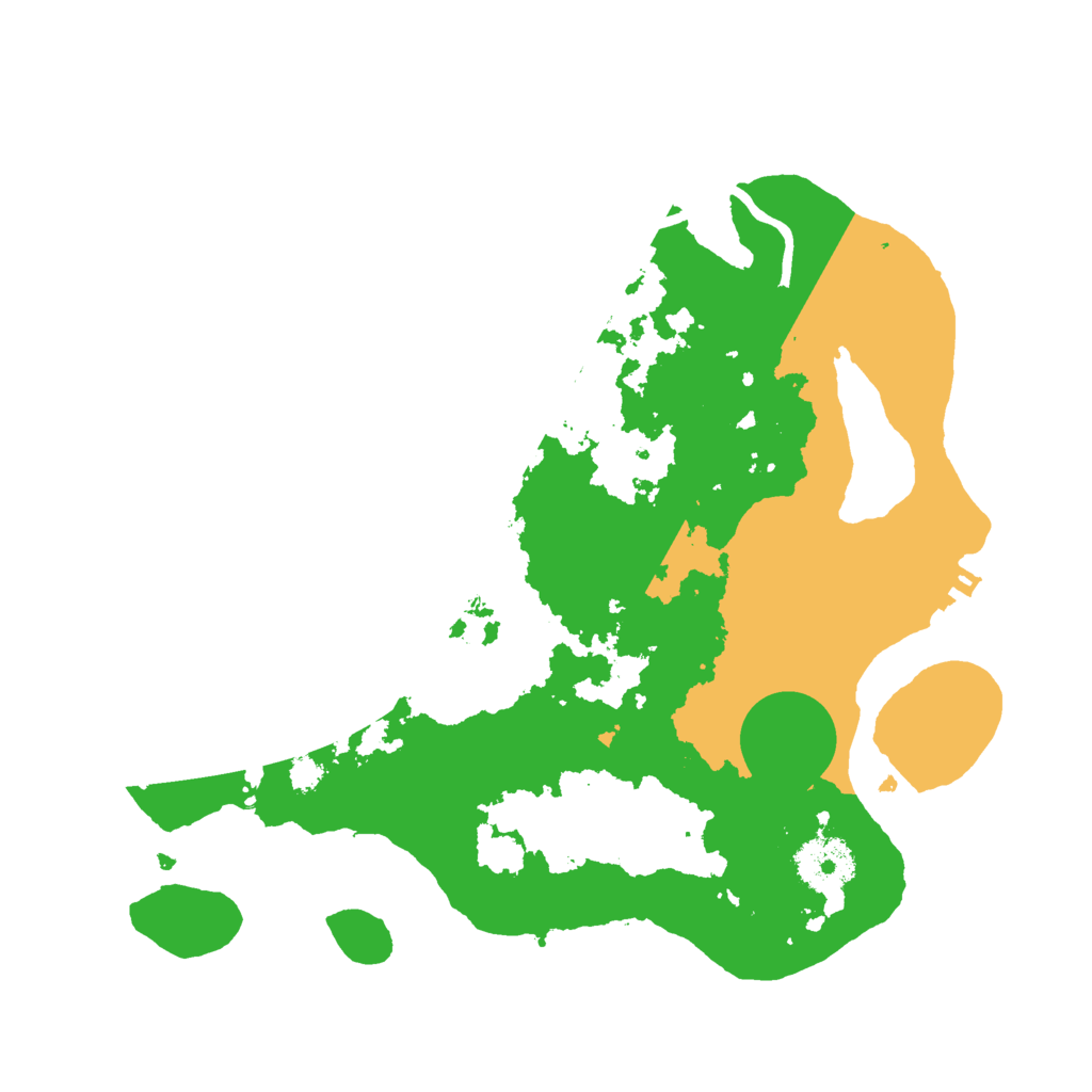 Biome Rust Map: Procedural Map, Size: 3000, Seed: 178043573