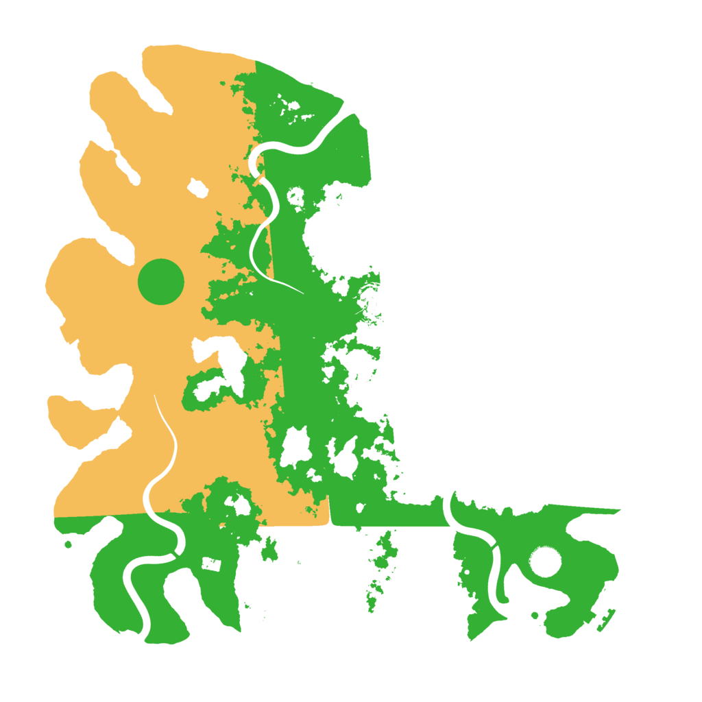 Biome Rust Map: Procedural Map, Size: 4000, Seed: 1966264702