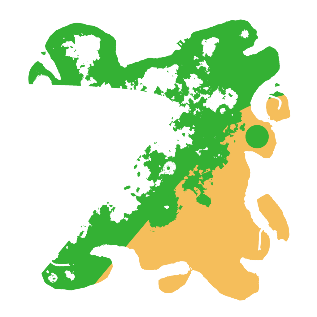 Biome Rust Map: Procedural Map, Size: 3601, Seed: 549561