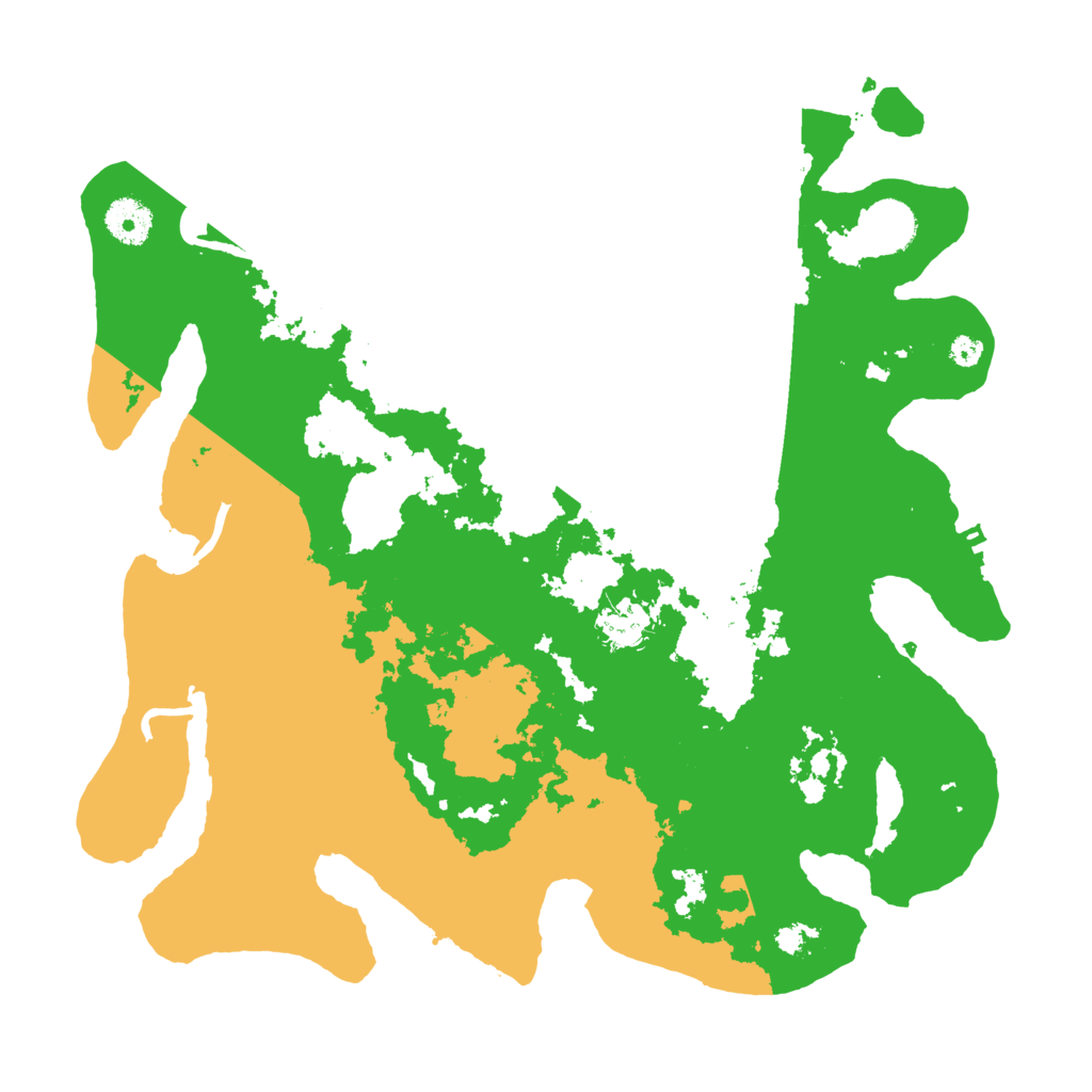 Biome Rust Map: Procedural Map, Size: 3600, Seed: 67852345