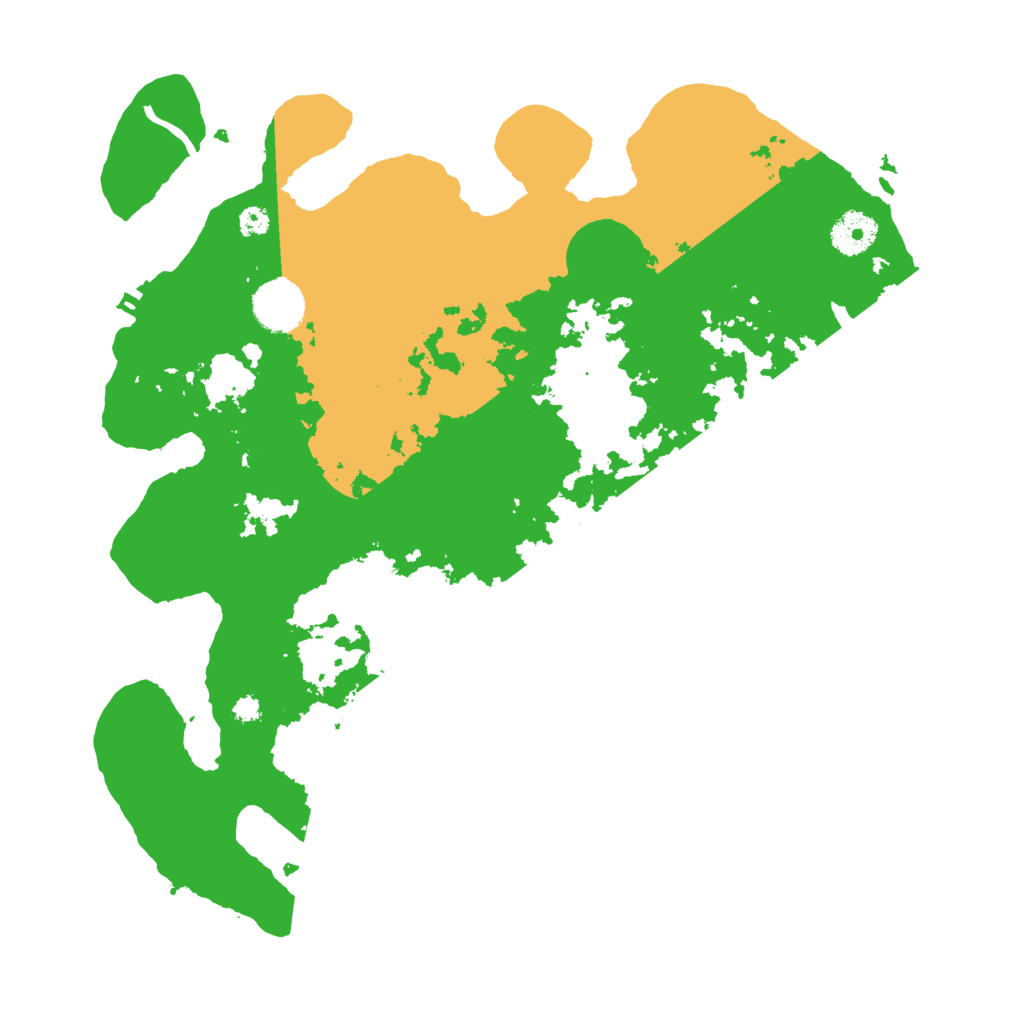 Biome Rust Map: Procedural Map, Size: 3500, Seed: 1040173561