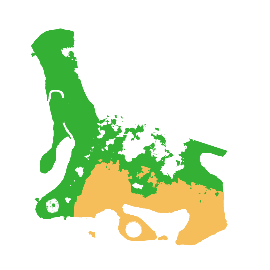 Biome Rust Map: Procedural Map, Size: 3000, Seed: 19838