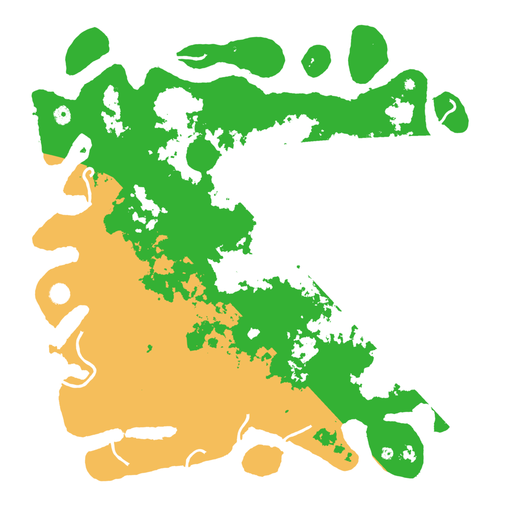 Biome Rust Map: Procedural Map, Size: 4300, Seed: 932579465