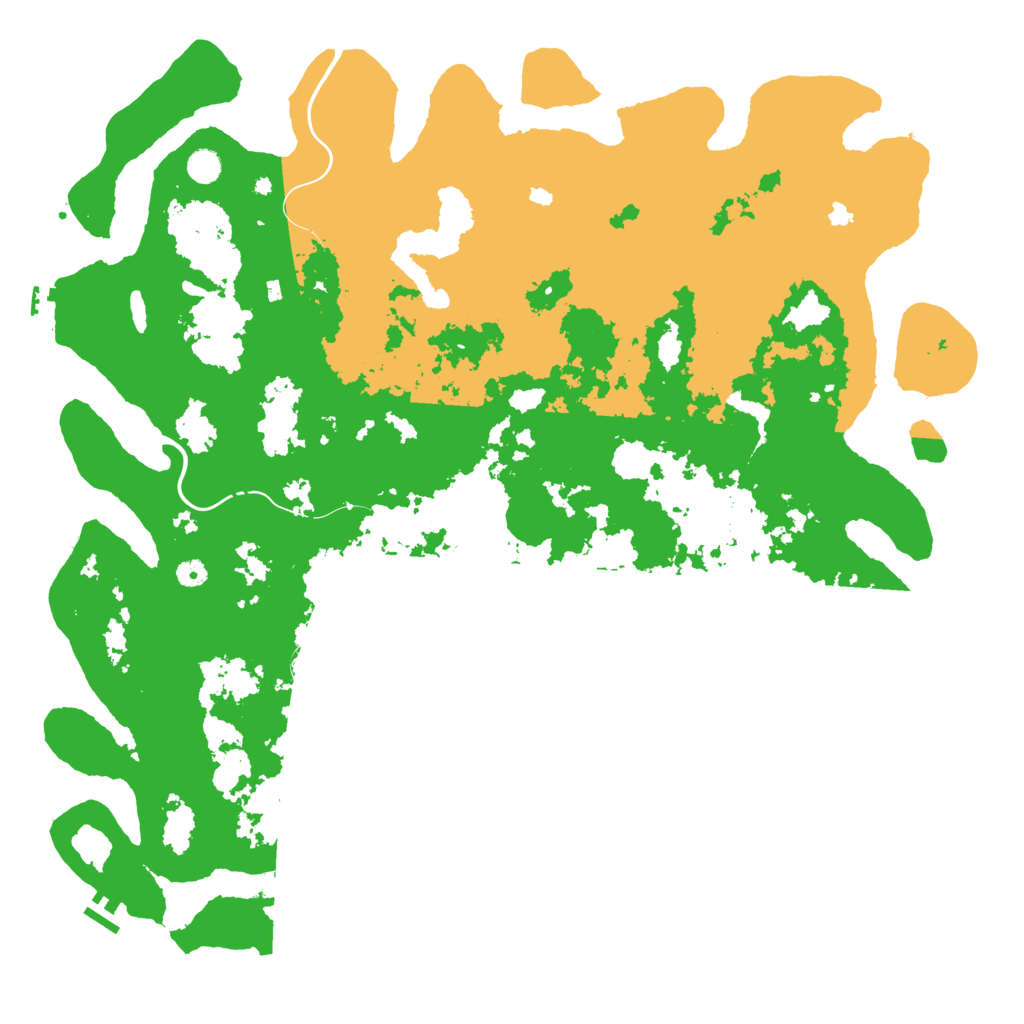 Biome Rust Map: Procedural Map, Size: 5300, Seed: 1757355091