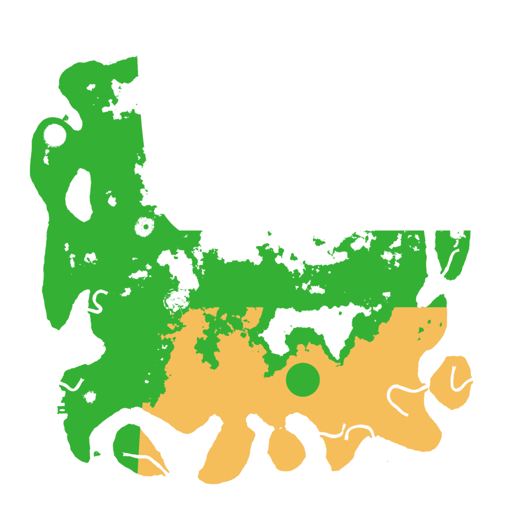Biome Rust Map: Procedural Map, Size: 4000, Seed: 867572