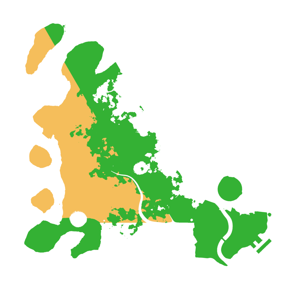 Biome Rust Map: Procedural Map, Size: 3300, Seed: 123