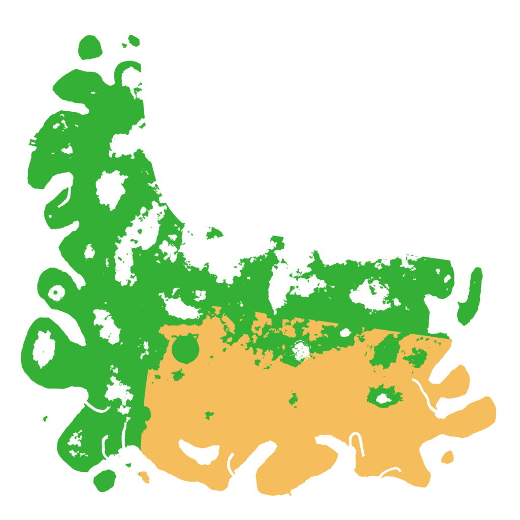 Biome Rust Map: Procedural Map, Size: 5000, Seed: 544540028